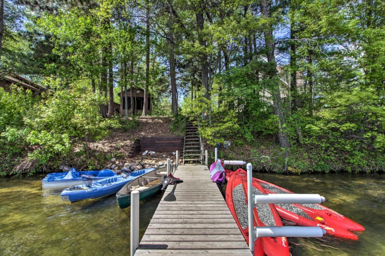 Loon Lake Lodge With Dock, Sauna And Hot Tub! Pequot Lakes ภายนอก รูปภาพ