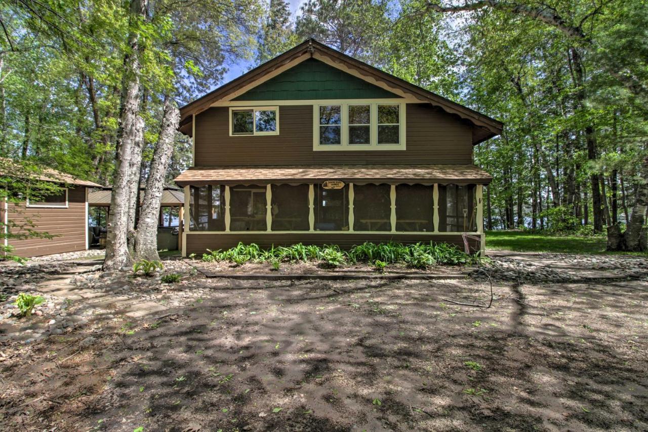 Loon Lake Lodge With Dock, Sauna And Hot Tub! Pequot Lakes ภายนอก รูปภาพ