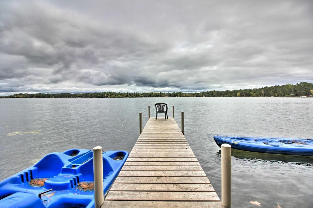 Loon Lake Lodge With Dock, Sauna And Hot Tub! Pequot Lakes ภายนอก รูปภาพ